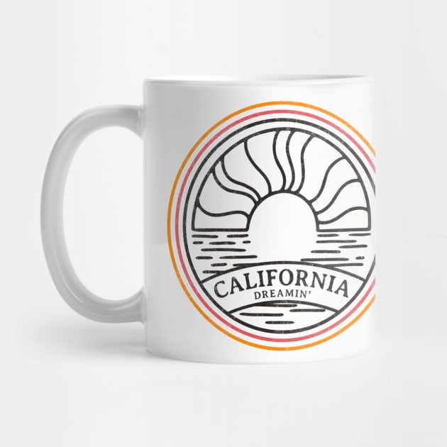 California Dreamin' - vintage design by BodinStreet